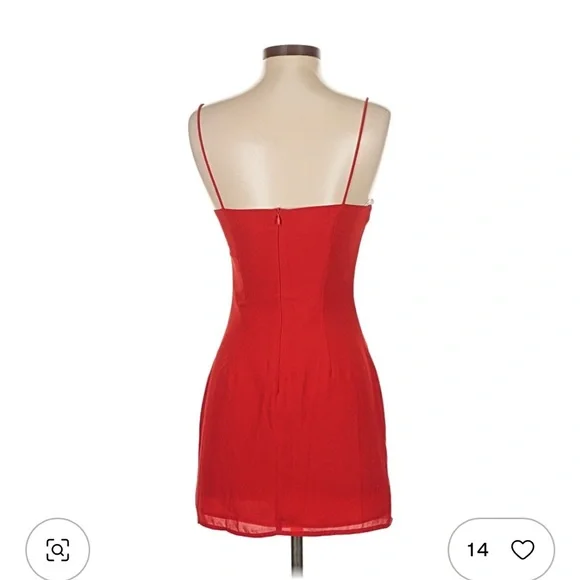 Superdown Syrus Slit Minidress NWOT - Picture 5 of 9